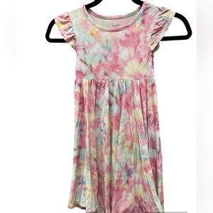 Posh Peanut kids tie dye dress in size 5T